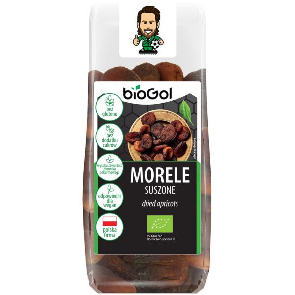 Morele suszone bezglutenowe BIO 150 g — Biogol