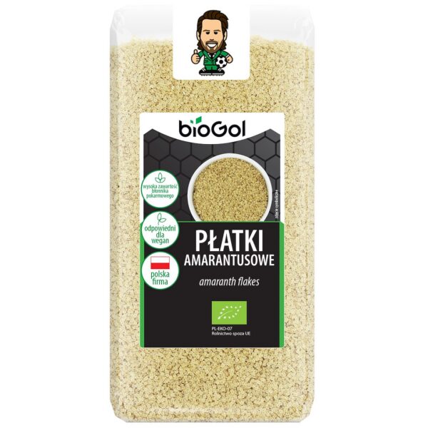 Płatki amarantusowe BIO 300 g — Biogol