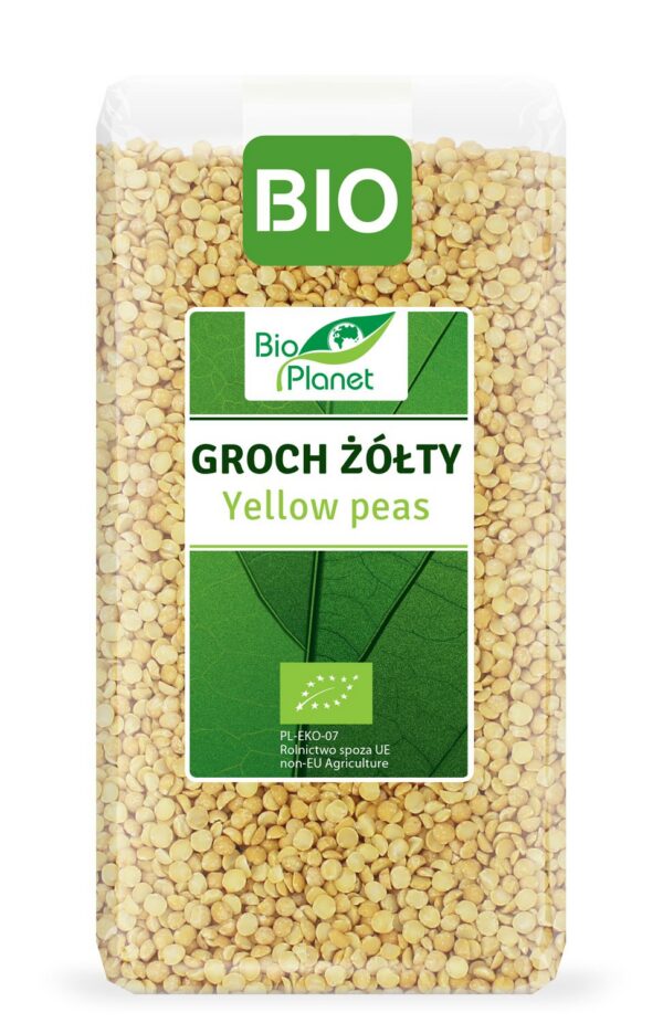 Groch żółty BIO 500 g — Bio Planet