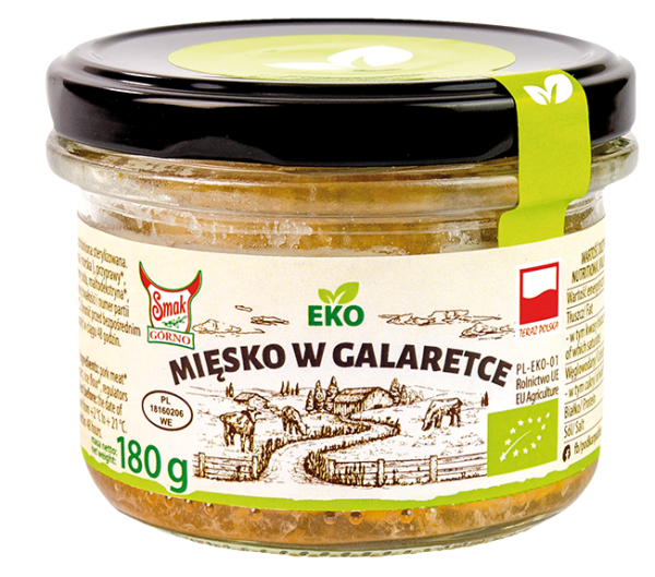 Mięsko w galaretce BIO 180 g — Smak Eko