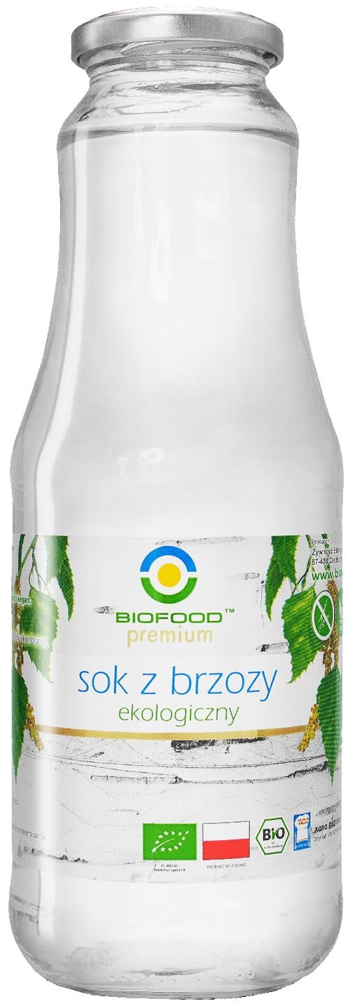Sok z brzozy bezglutenowy BIO 1 L — Biofood