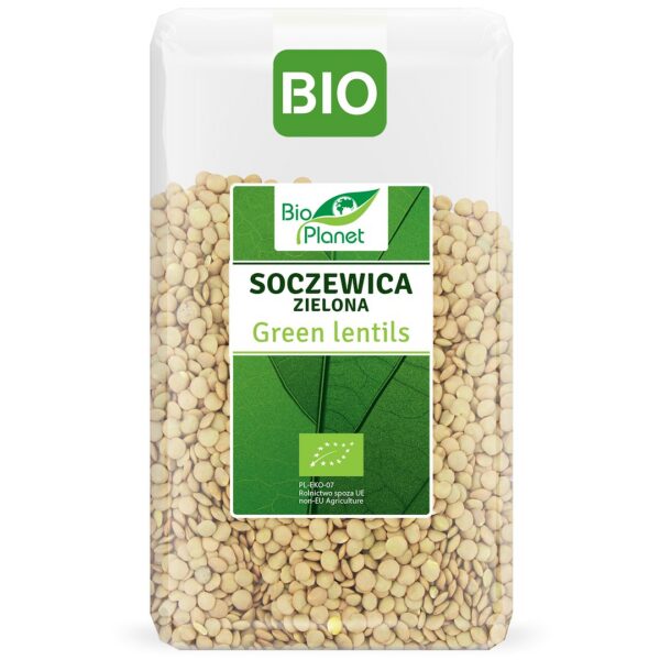 Soczewica zielona BIO 1 kg — Bio Planet
