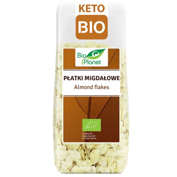 Płatki migdałowe BIO 100 g — Bio Planet