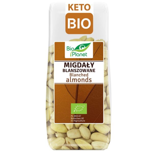 Migdały blanszowane BIO 100 g — Bio Planet