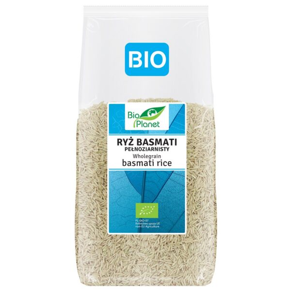 Ryż basmati pełnoziarnisty BIO 500 g — Bio Planet
