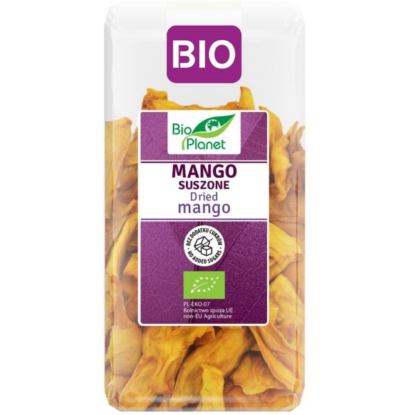 Mango suszone BIO 100 g — Bio Planet