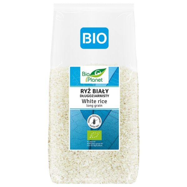 Ryż biały długoziarnisty bezglutenowy BIO 500 g — Bio Planet