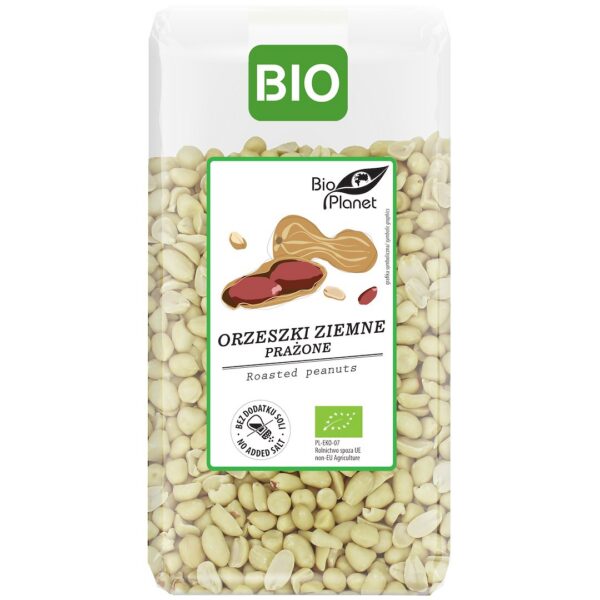 Orzeszki ziemne prażone bez soli BIO 350 g — Bio Planet