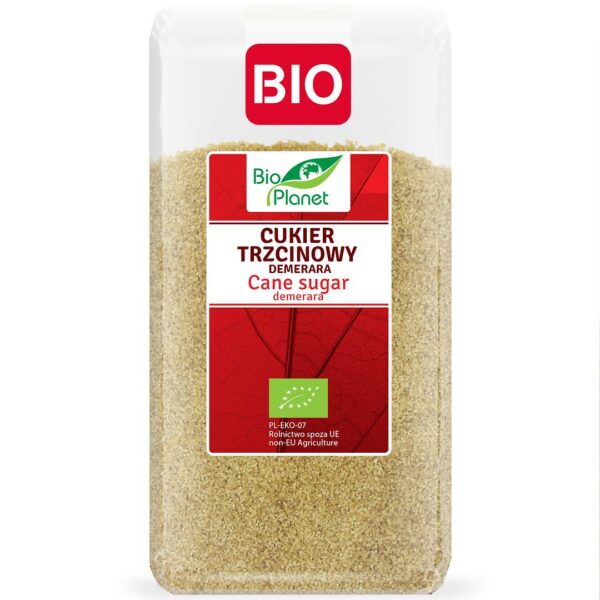 Cukier trzcinowy demerara BIO 500 g — Bio Planet