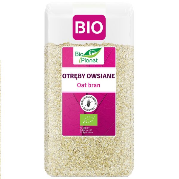 Otręby owsiane bezglutenowe BIO 300 g — Bio Planet