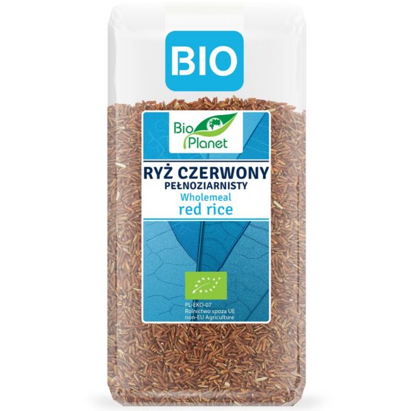 Ryż czerwony pełnoziarnisty BIO 400 g — Bio Planet