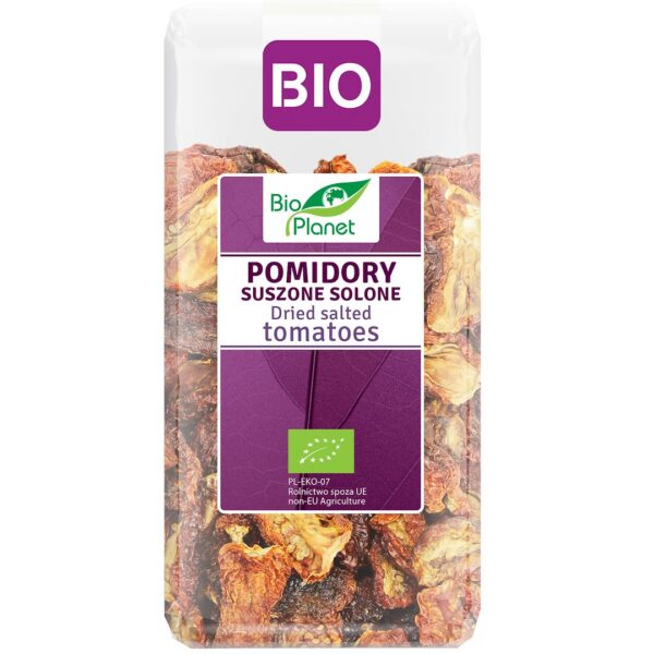 Pomidory suszone solone BIO 150 g — Bio Planet