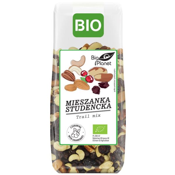 Mieszanka studencka z żurawiną BIO 150 g — Bio Planet