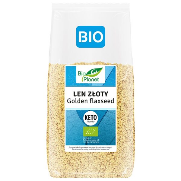 Len złoty (siemię lniane) BIO 400 g — Bio Planet