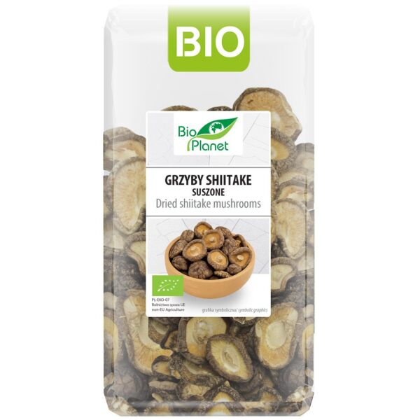Shiitake (grzyby suszone) BIO 50 g — Bio Planet