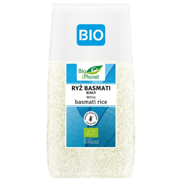 Ryż basmati biały bezglutenowy BIO 500 g — Bio Planet