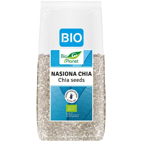 Chia nasiona bezglutenowe BIO 200 g — Bio Planet