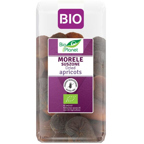 Morele suszone bezglutenowe BIO 400 g — Bio Planet