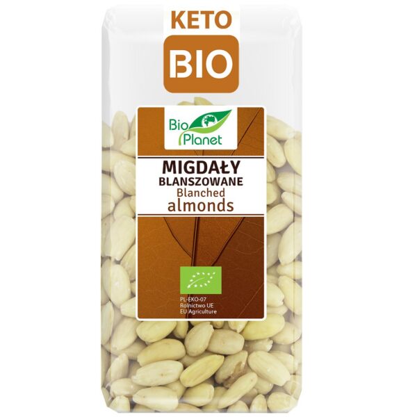 Migdały blanszowane BIO 350 g — Bio Planet