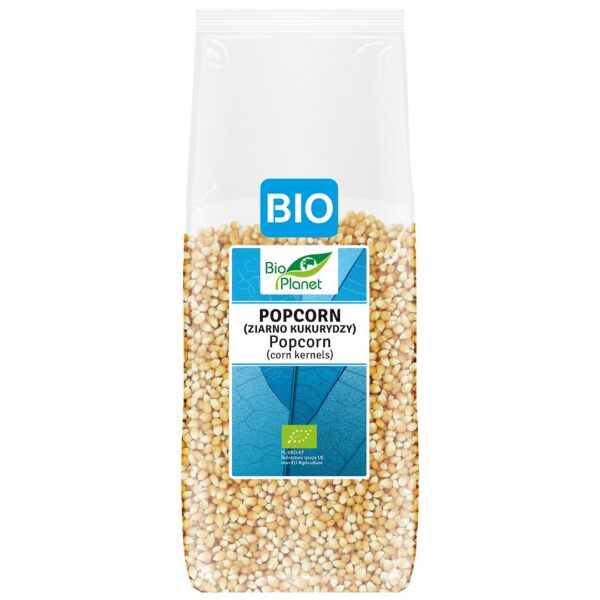 Popcorn (ziarno kukurydzy) BIO 400 g — Bio Planet