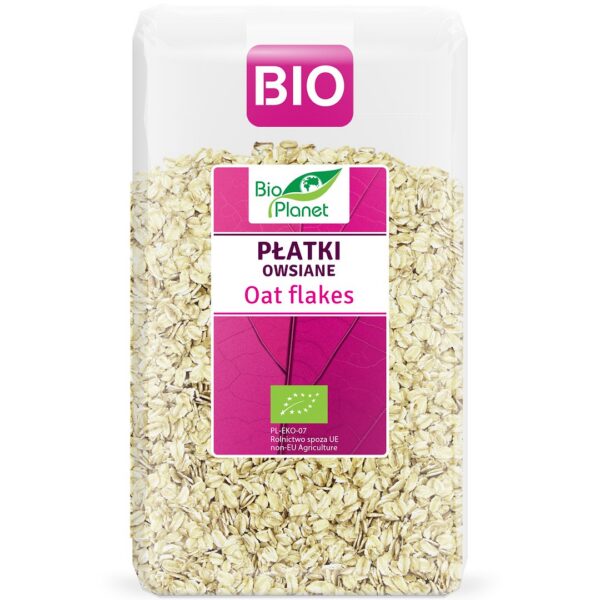 Płatki owsiane BIO 600 g — Bio Planet