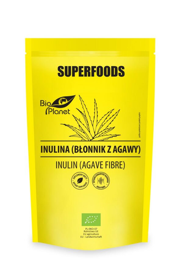 Inulina (błonnik z agawy) BIO 250 g — Bio Planet