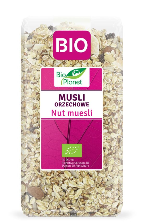 Musli orzechowe BIO 300 g — Bio Planet