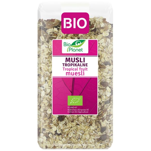 Musli tropikalne BIO 300 g — Bio Planet