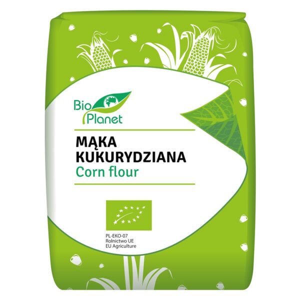 Mąka kukurydziana BIO 1 kg — Bio Planet