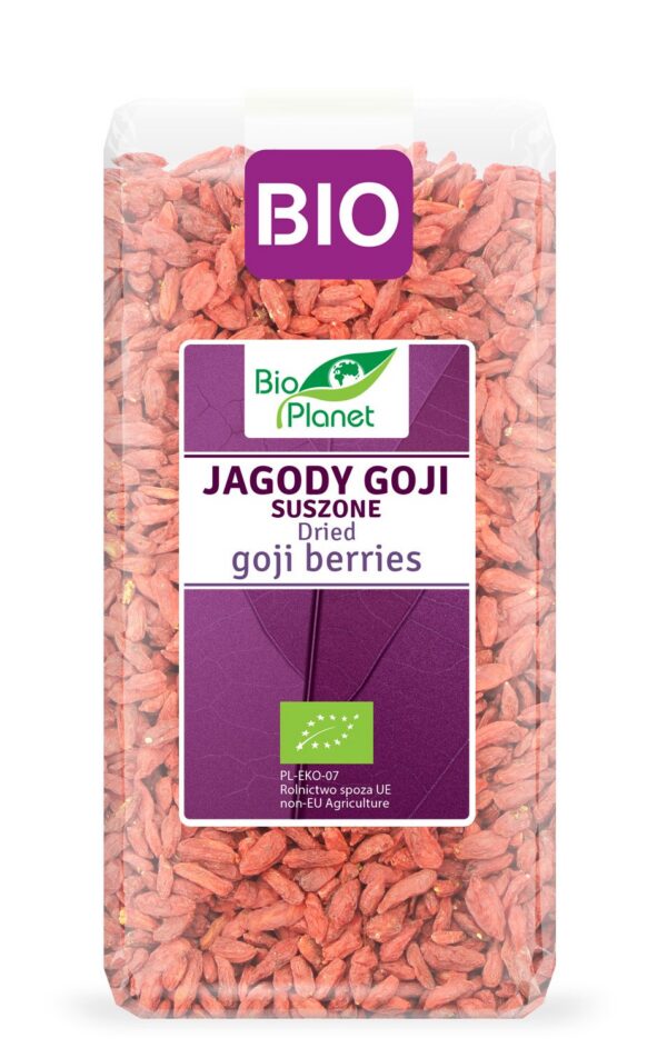 Jagody goji suszone BIO 250 g — Bio Planet