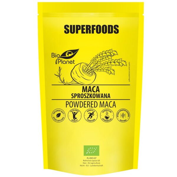 Maca sproszkowana BIO 150 g — Bio Planet