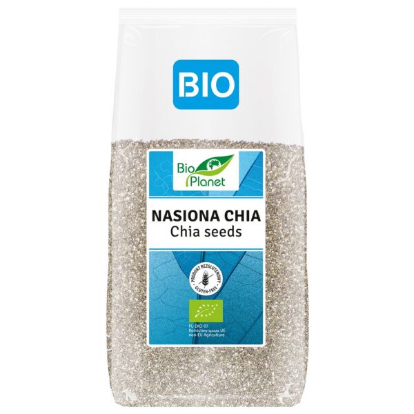 Chia nasiona bezglutenowe BIO 400 g — Bio Planet