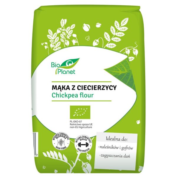Mąka z ciecierzycy BIO 400 g — Bio Planet