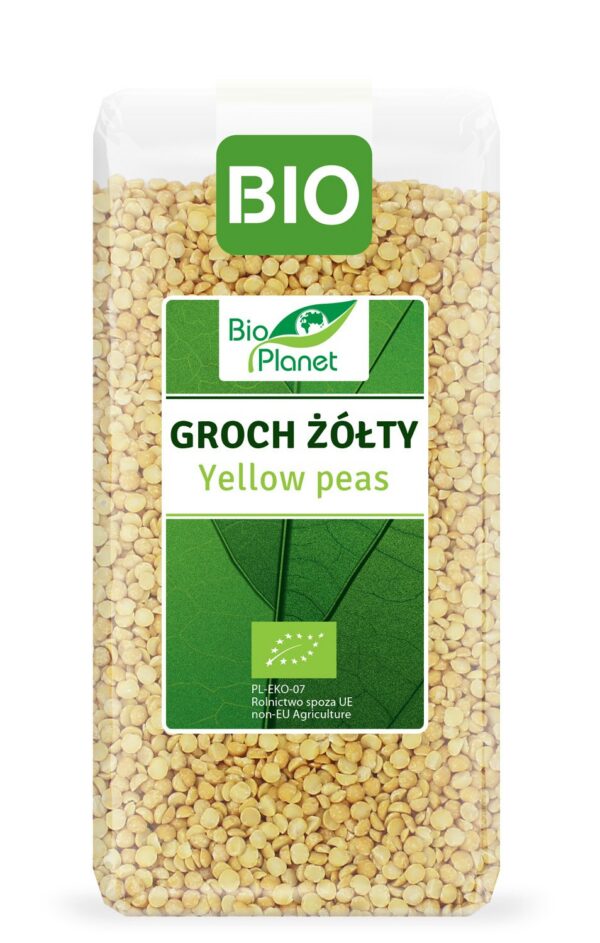 Groch żółty BIO 400 g — Bio Planet