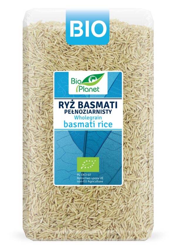 Ryż basmati pełnoziarnisty BIO 1 kg — Bio Planet
