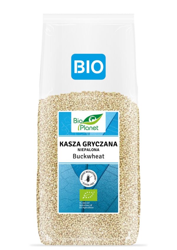 Kasza gryczana niepalona bezglutenowa BIO 1 kg — Bio Planet