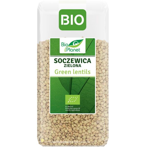 Soczewica zielona BIO 400 g — Bio Planet