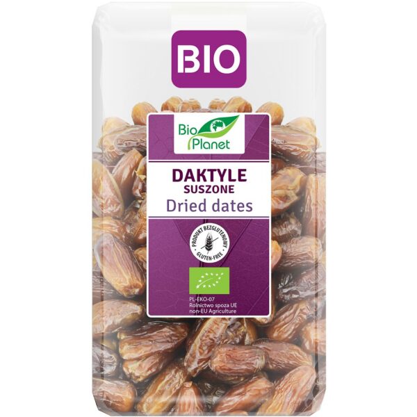 Daktyle suszone bezglutenowe BIO 1 kg — Bio Planet