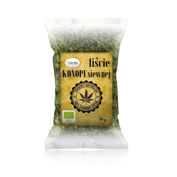 Herbatka liść konopi BIO 30 g — Mir-lek