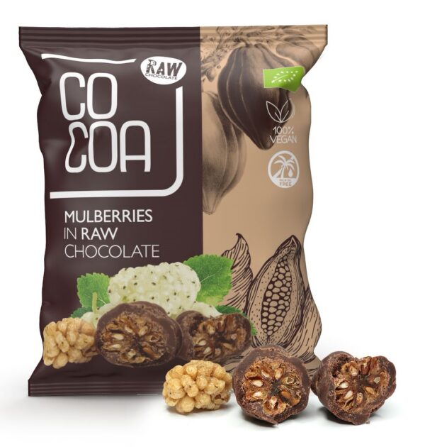 Morwa w czekoladzie surowej BIO 70 g — Cocoa