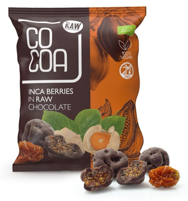 Jagody inkaskie w czekoladzie surowej BIO 70 g — Cocoa