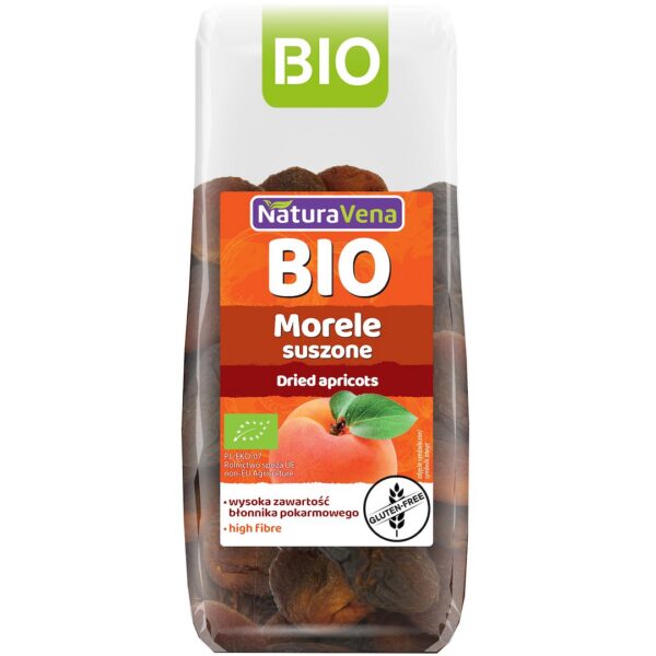 Morele suszone bezglutenowe BIO 150 g — Naturavena