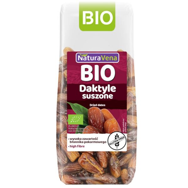 Daktyle suszone bezglutenowe BIO 150 g — Naturavena