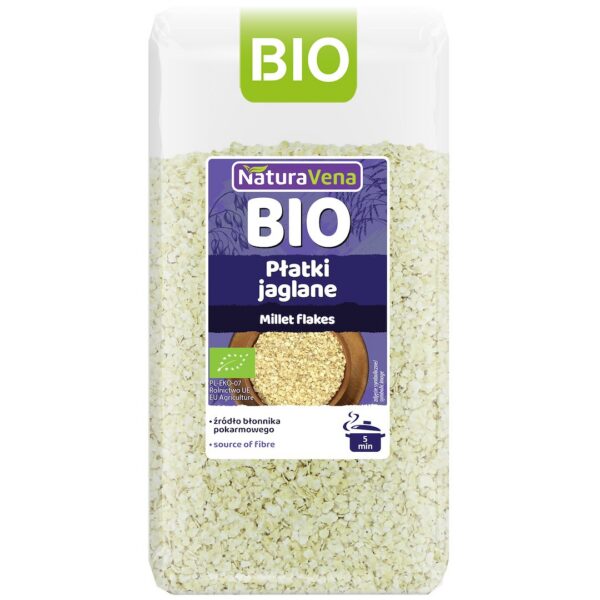 Płatki jaglane BIO 400 g — Naturavena