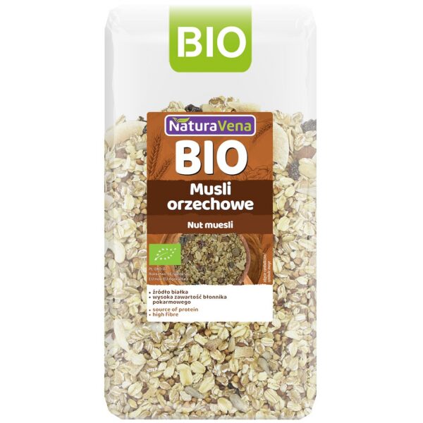 Musli orzechowe BIO 300 g — Naturavena