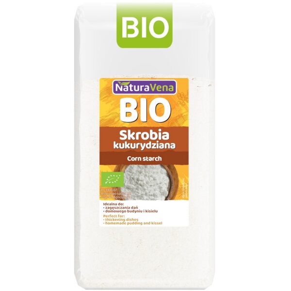 Skrobia kukurydziana BIO 250 g — Naturavena