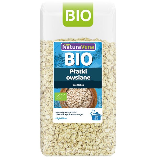 Płatki owsiane BIO 300 g — Naturavena
