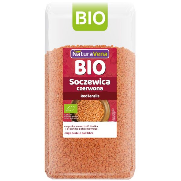 Soczewica czerwona BIO 400 g — Naturavena