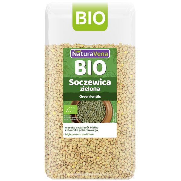 Soczewica zielona BIO 400 g — Naturavena
