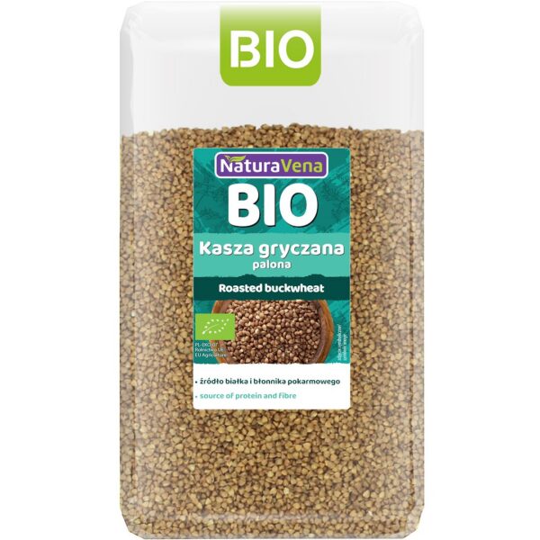 Kasza gryczana palona BIO 1 kg — Naturavena